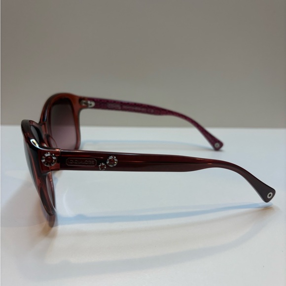 Coach Women’s Sunglasses HC8017 (L009 Kendall) 5032/8H (Burgundy) 56•16•130 - Picture 4 of 11